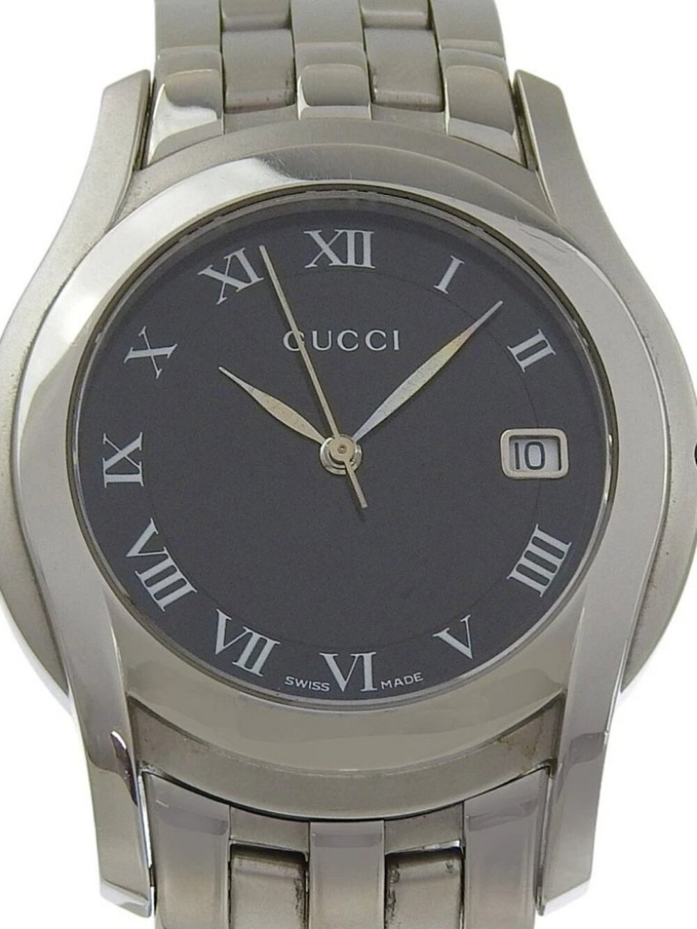 GUCCI Watches 5500M black blackDial Stainless Steel Quartz Analog display ... - Picture 13 of 13